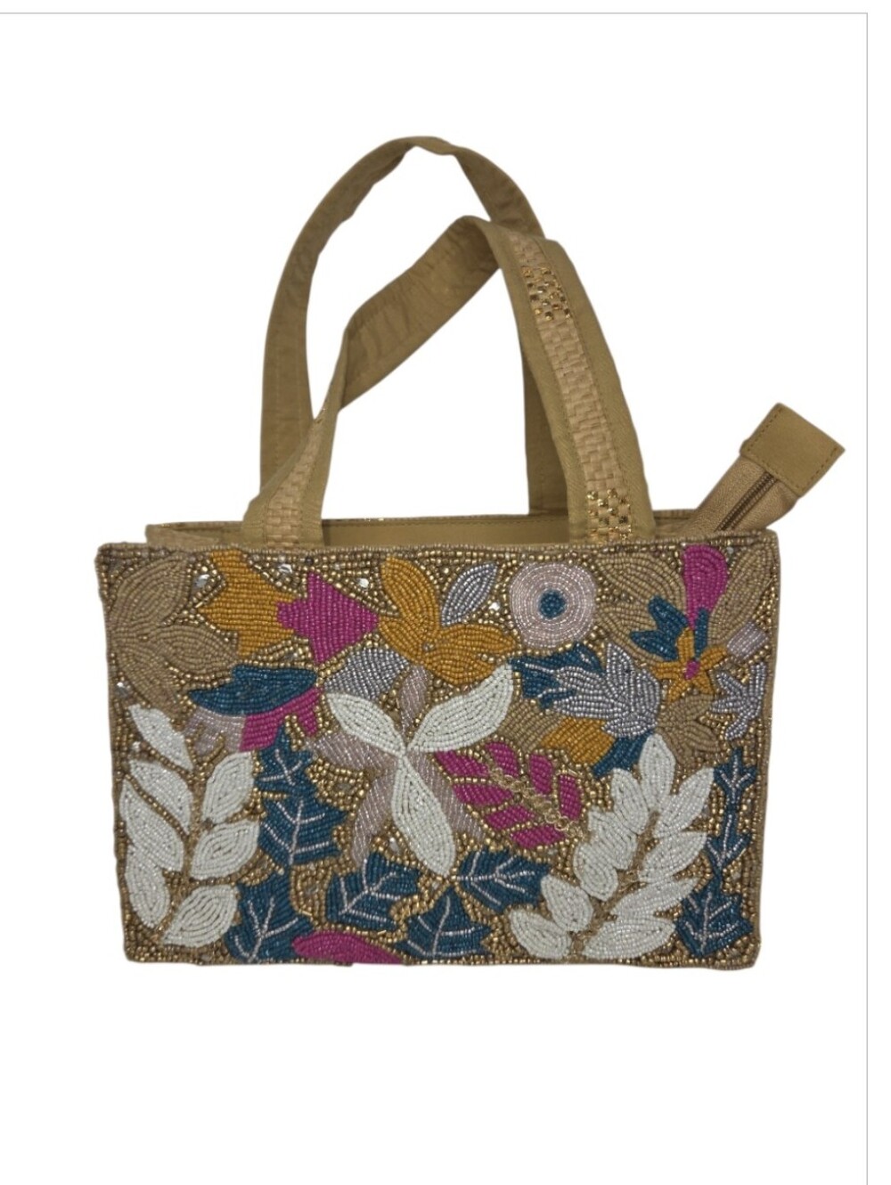 Coco Carmen Liliosa Beaded Mini Tote